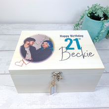 Load image into Gallery viewer, Personalised Birthday Keepsake Box
