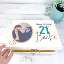 Load image into Gallery viewer, Personalised Birthday Keepsake Box
