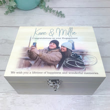 Load image into Gallery viewer, Personalised Engagement Keepsake Box
