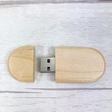 Load image into Gallery viewer, Personalised Wooden USB Flash Drive With Presentation Box, Graduation Day
