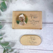 Load image into Gallery viewer, Personalised Wooden USB Flash Drive With Presentation Box, Prom Day
