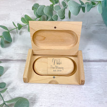 Load image into Gallery viewer, Personalised Wooden USB Flash Drive With Presentation Box, Prom Day
