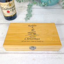 Load image into Gallery viewer, Personalised 5 Piece Luxury Wine Gift Set With Accessories. Perfect Christmas Gift
