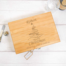 Load image into Gallery viewer, Personalised Christmas Luxury Whisky Lovers Gift Set With Accessories
