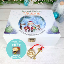 Load image into Gallery viewer, Personalised Luxury White  Christmas Eve Box
