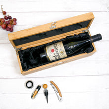 Load image into Gallery viewer, Personalised Luxury Halloween Wine Gift Box With Accessories
